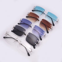 Moissanite prong sunglasses 14k gold all colors