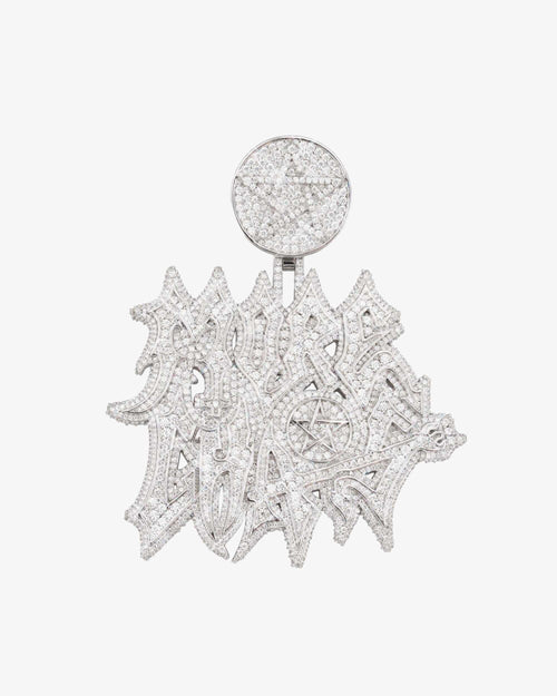 more chaos custom moissanite name pendant 14k gold icecartel main