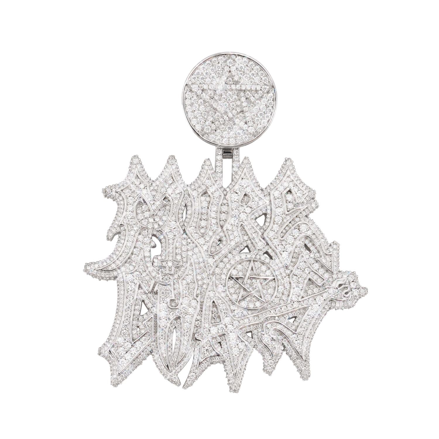more chaos custom moissanite name pendant 14k gold icecartel main