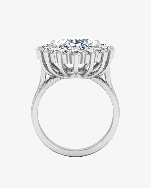 oval halo moissanite engagement ring icecartel o