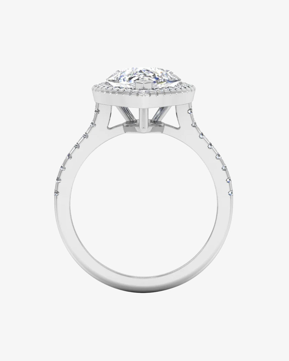pear cut moissanite petite halo engagement ring icecartel model_1