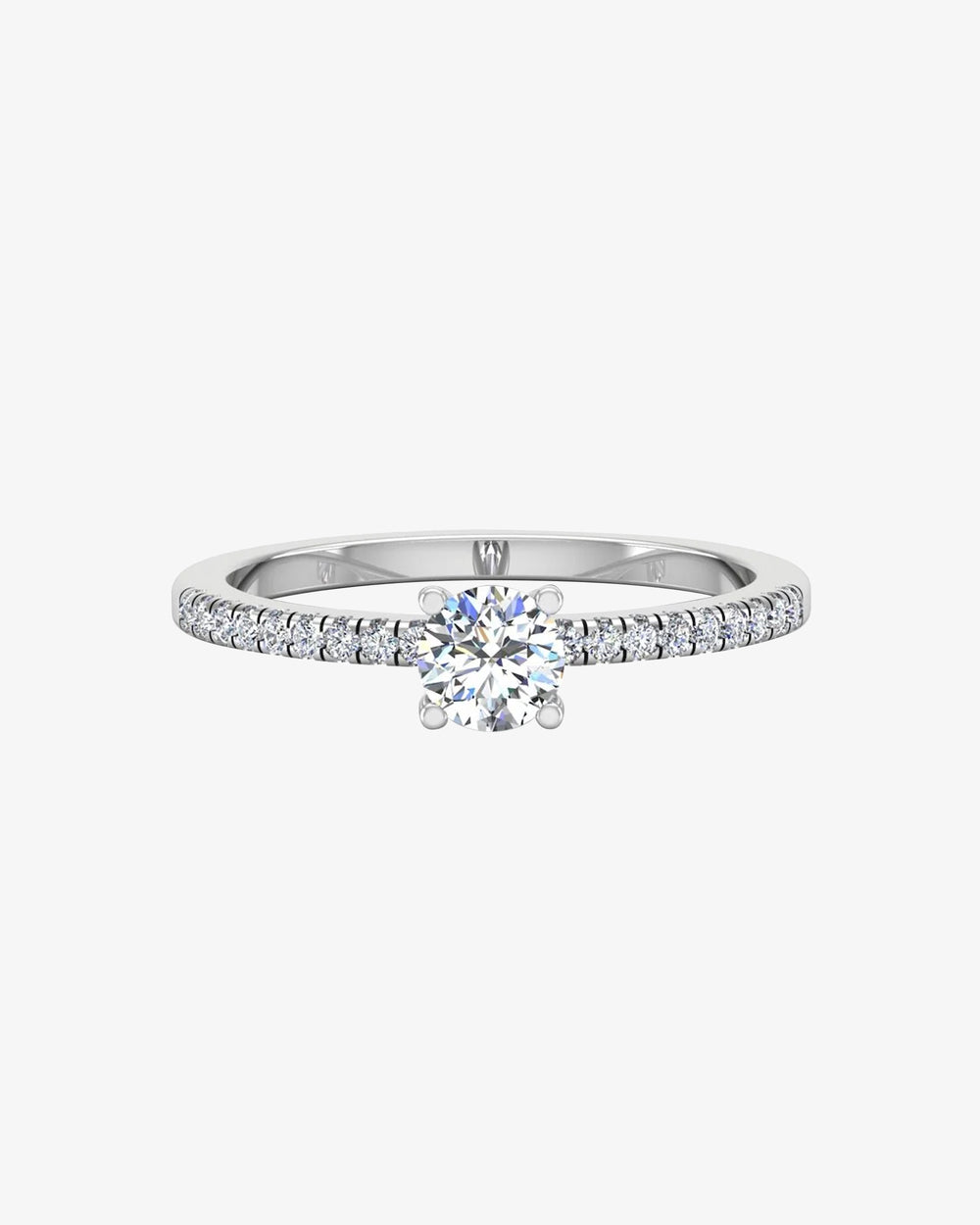 petite brilliant cut moissanite engagement ring icecartel horizontal