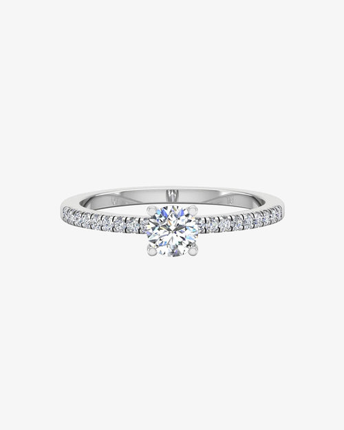 petite brilliant cut moissanite engagement ring icecartel horizontal