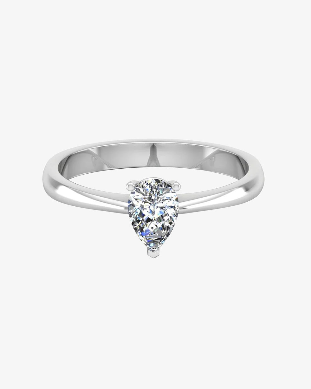 petite pear moissanite engagement ring icecartel horizontal