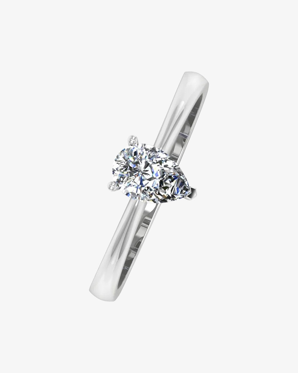petite pear moissanite engagement ring icecartel i