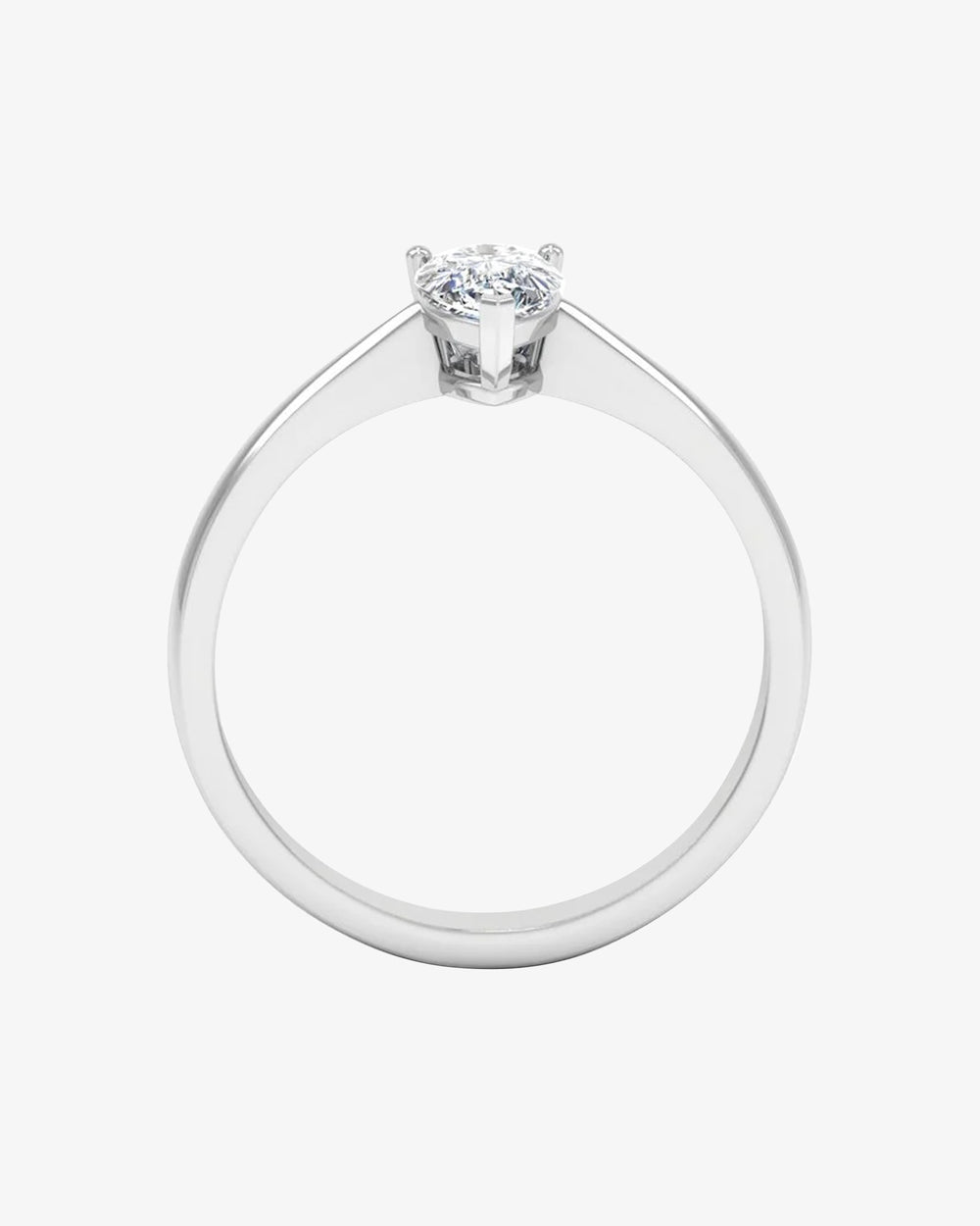 petite pear moissanite engagement ring icecartel o