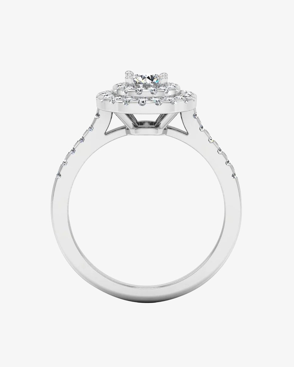 petite round brilliant double halo moissanite engagement ring icecartel o