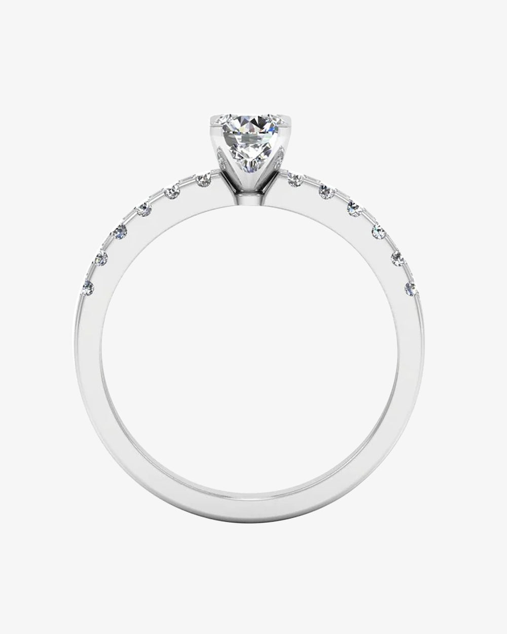 petite round brilliant moissanite engagement ring icecartel o
