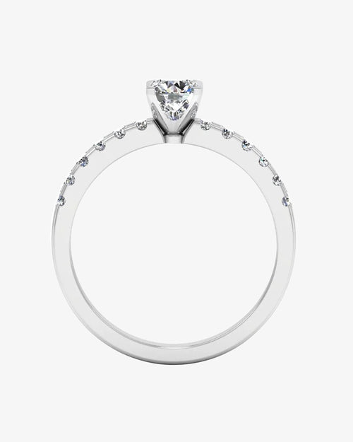 petite round brilliant moissanite engagement ring icecartel o
