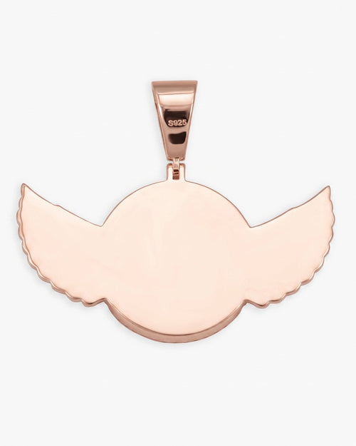 picture pendant with wings icecartel rose back