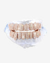 Plain Tusk Diamond Grillz 14K Gold - Rose Gold