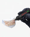 Plain Tusk Diamond Grillz 14K Gold - Rose Gold