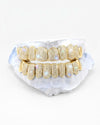 Plain Tusk Diamond Grillz 14K Gold - Yellow Gold