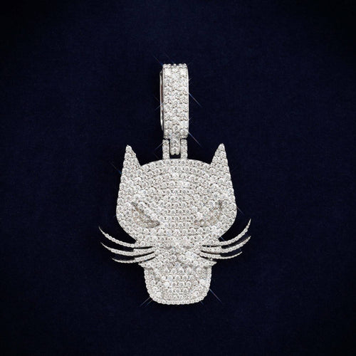 predator panther custom logo moissanite pendant 14k gold icecartel main