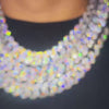 Moissanite Cuban Link Chain 14K Gold (ALL SIZES) - 10MM