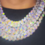 Moissanite Cuban Link Chain 14K Gold (ALL SIZES) - 10MM