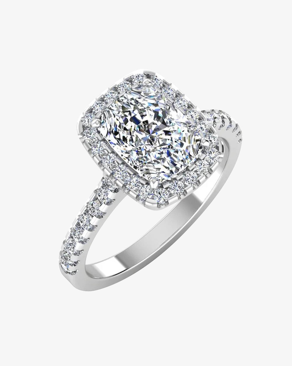 rectangular cushion moissanite halo engagement ring icecartel main