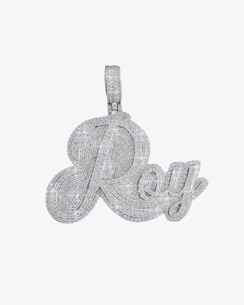 Rey Custom Letter Pendant f6