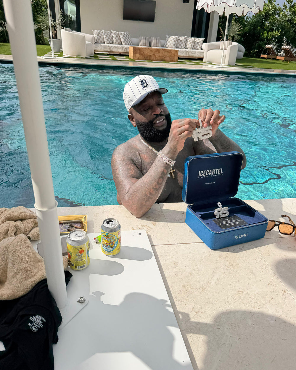 rick ross opening icecartel custom pendant