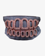 Rose Gold Open Face Custom Diamond Grillz - Rose Gold