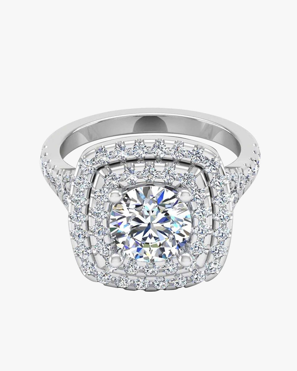round brilliant double halo moissanite engagement ring icecartel horizontal