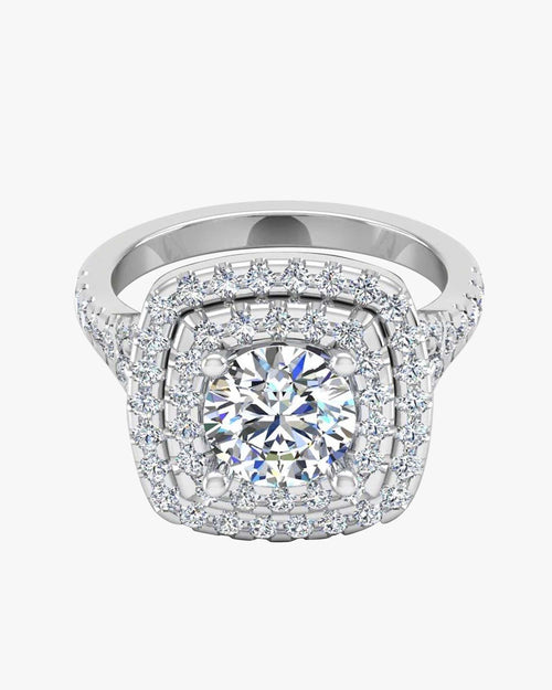 round brilliant double halo moissanite engagement ring icecartel horizontal