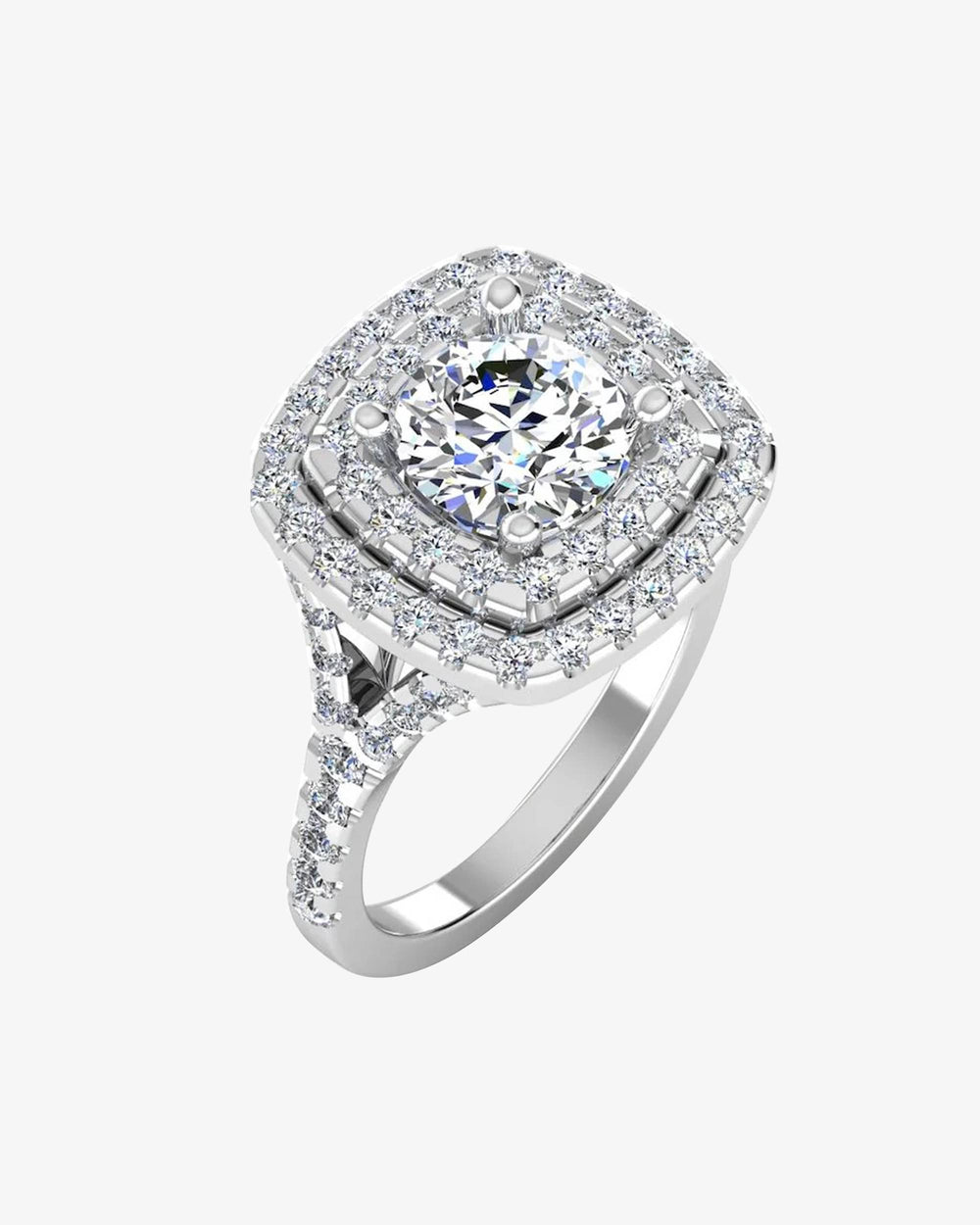 round brilliant double halo moissanite engagement ring icecartel main
