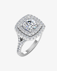 round brilliant double halo moissanite engagement ring icecartel main