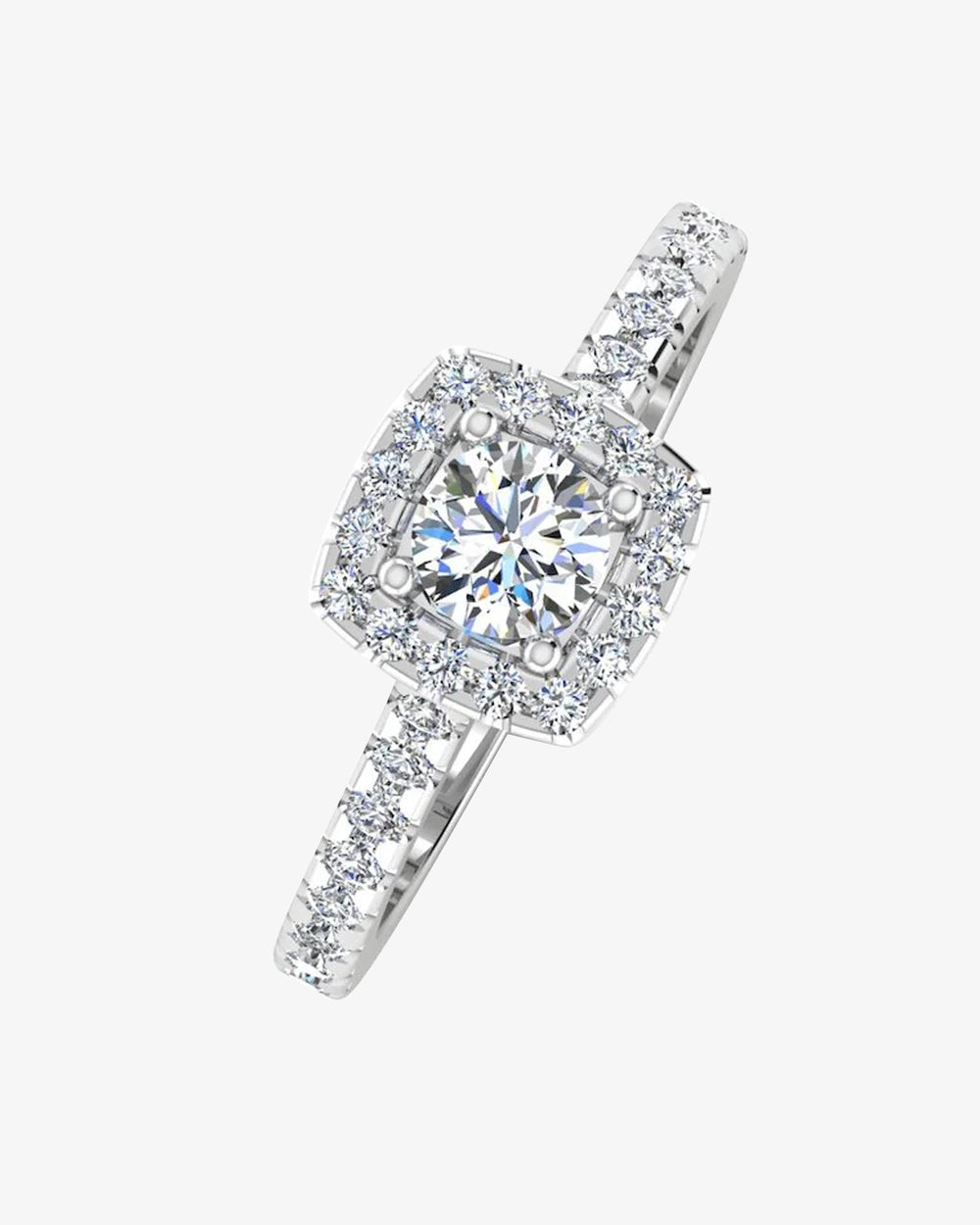 round brilliant rectangle halo moissanite engagement ring icecartel i
