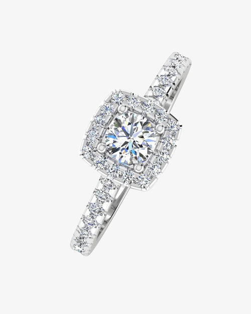 round brilliant rectangle halo moissanite engagement ring icecartel i