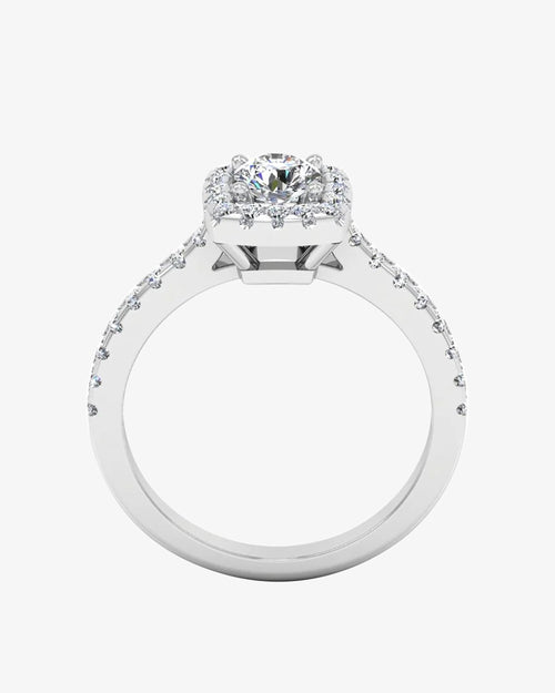 round brilliant rectangle halo moissanite engagement ring icecartel o