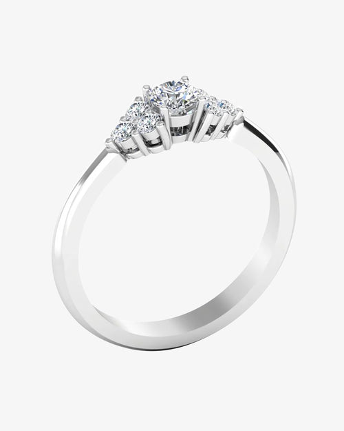 round cut petite moissanite engagement ring icecartel angle