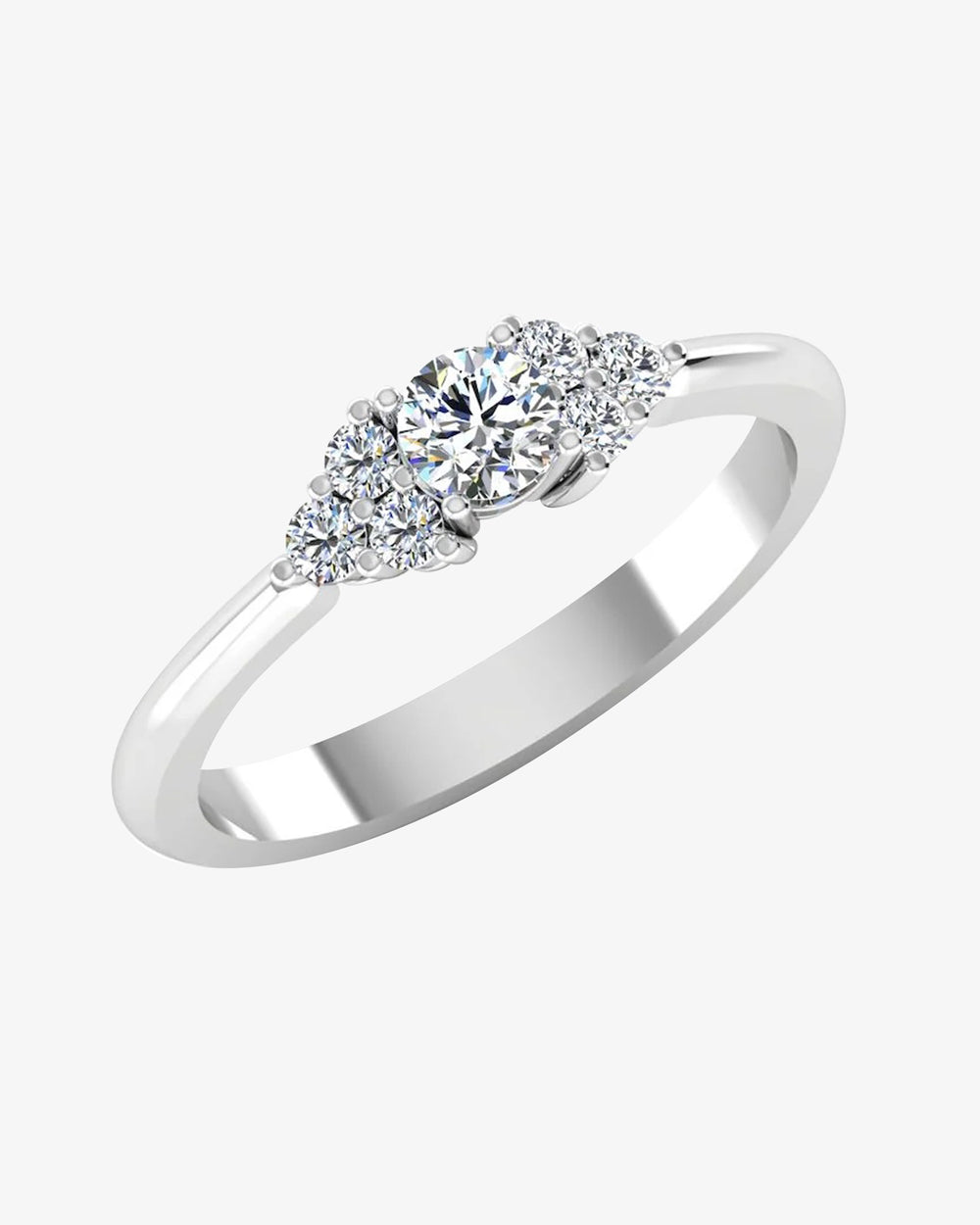 round cut petite moissanite engagement ring icecartel main