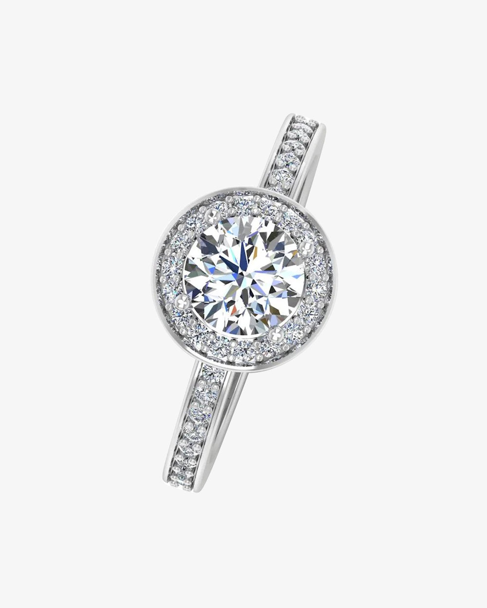 round halo channel set moissanite engagement ring icecartel i
