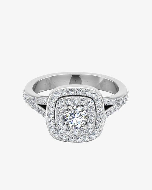 round split shank double halo moissanite engagement ring icecartel horizontal