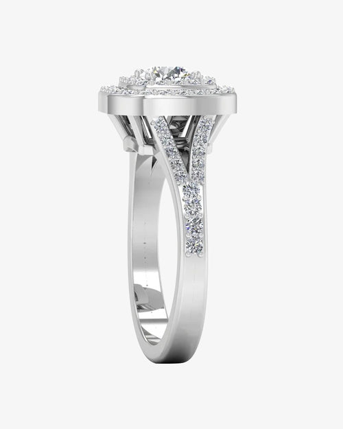 round split shank double halo moissanite engagement ring icecartel side