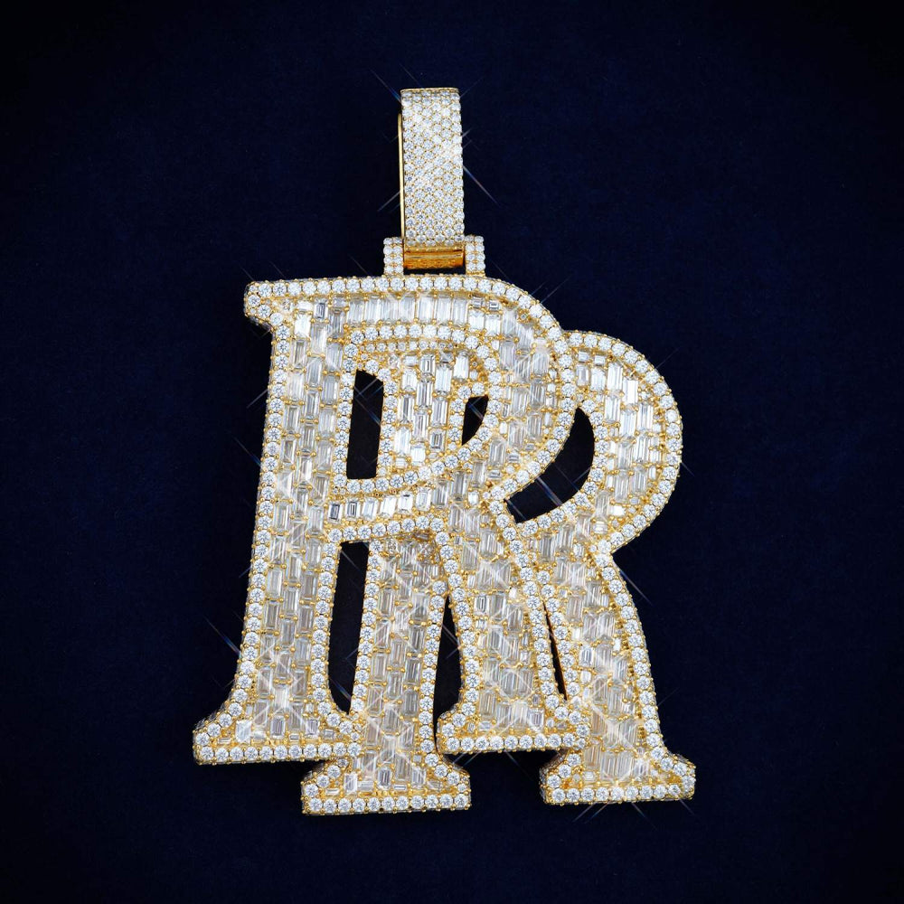 rr custom name moissanite pendant 14k gold icecartel main
