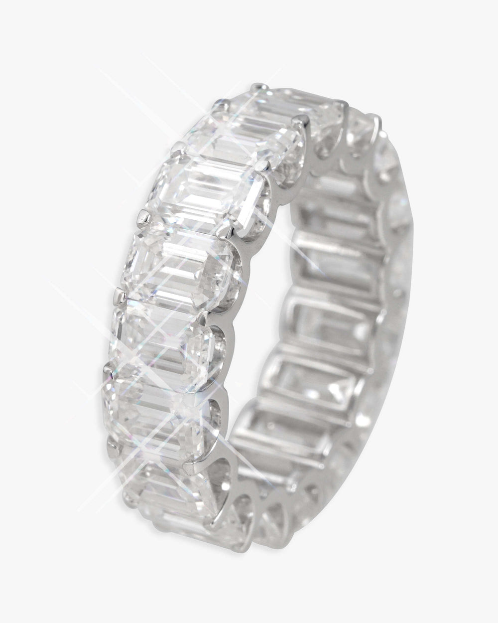 s925 baguette moissanite ring 14k gold icecartel main