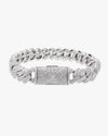 Moissanite Cuban Link Bracelet 14K Gold (ALL SIZES) - 10MM