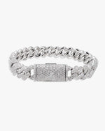 Moissanite Cuban Link Bracelet 14K Gold (ALL SIZES) - 10MM