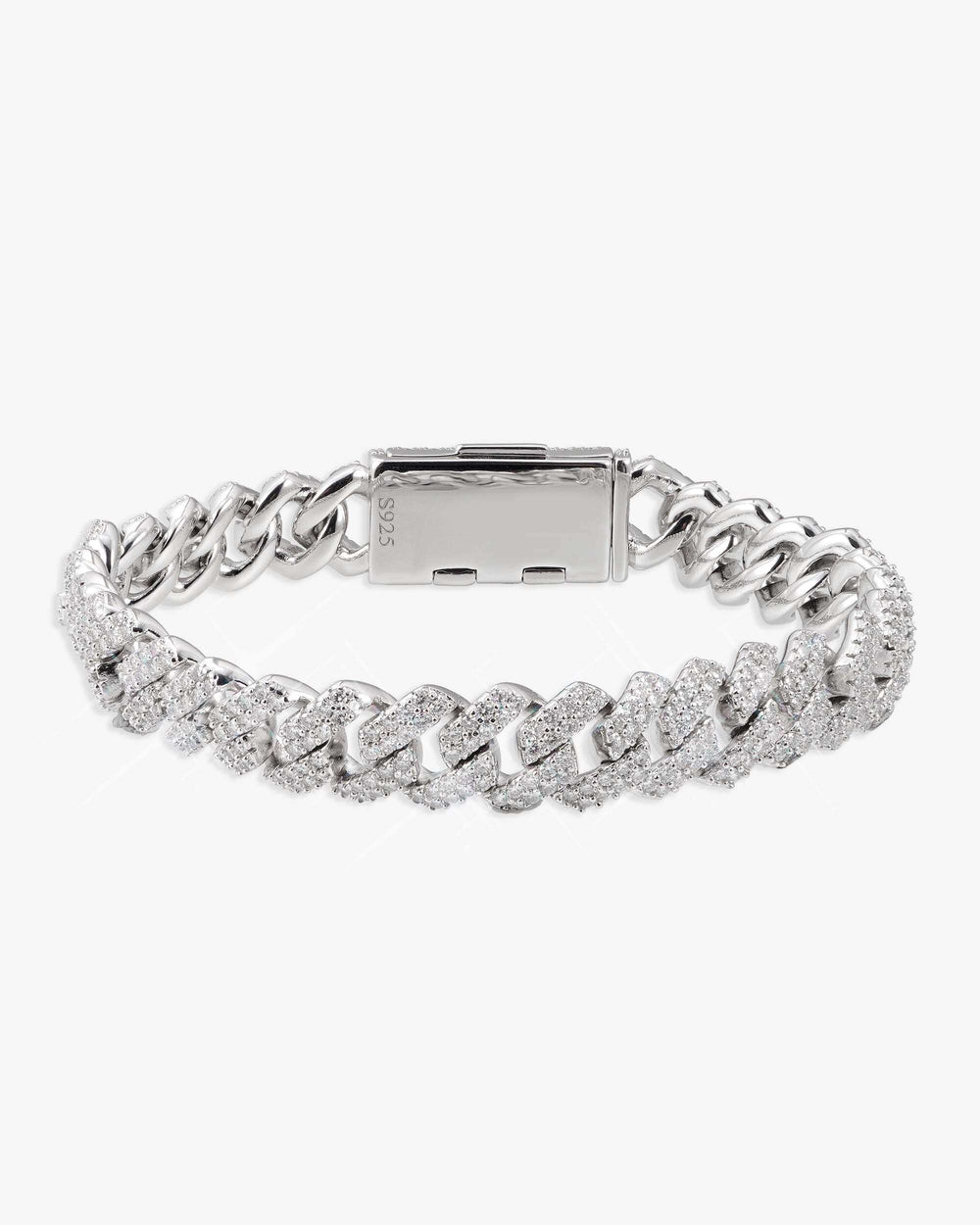 Moissanite Cuban Link Bracelet 14K Gold (ALL SIZES) - 10MM