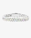 Moissanite Cuban Link Bracelet 14K Gold (ALL SIZES) - White Gold 10MM