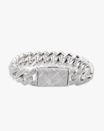 Moissanite Cuban Link Bracelet 14K Gold (ALL SIZES) - 15MM