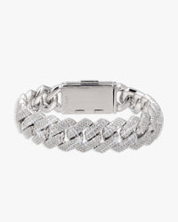 Moissanite Cuban Link Bracelet 14K Gold (ALL SIZES)