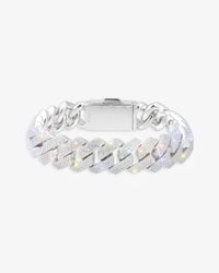 s925 moissanite cuban bracelet 14k gold all sizes new px 15mm newest main