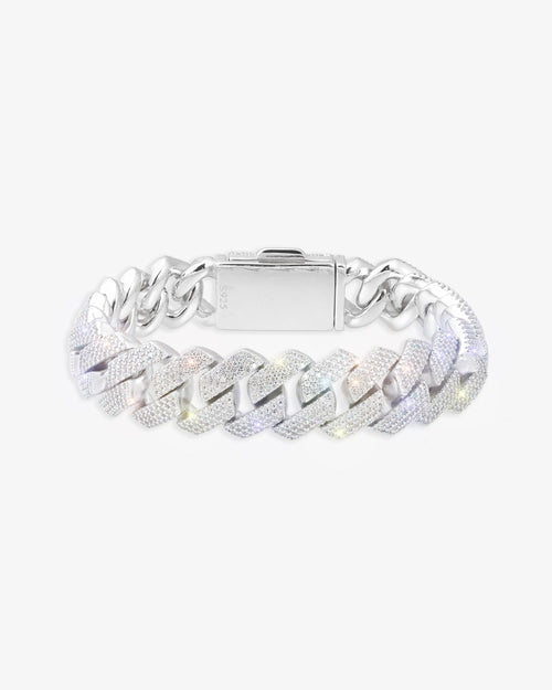Moissanite Cuban Link Bracelet 14K Gold (ALL SIZES)