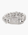 Moissanite Cuban Link Bracelet 14K Gold (ALL SIZES) - 20MM