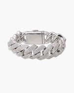 Moissanite Cuban Link Bracelet 14K Gold (ALL SIZES) - 20MM