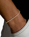 Moissanite Tennis Bracelet 14K Gold (ALL SIZES) - Yellow Gold 2MM
