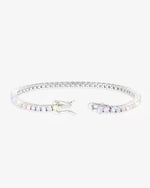 Moissanite Tennis Bracelet 14K Gold (ALL SIZES) - White Gold 3MM
